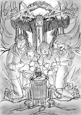 Lucifer #62 Final Sketch