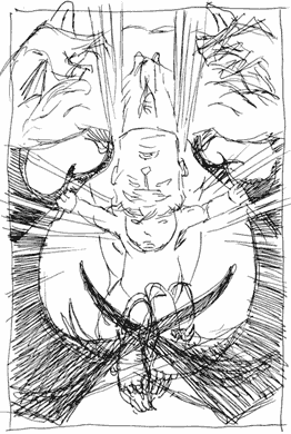 Lucifer #63 Sketch 1