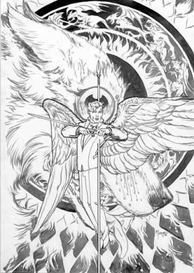 Lucifer #65 Line Art (Final)