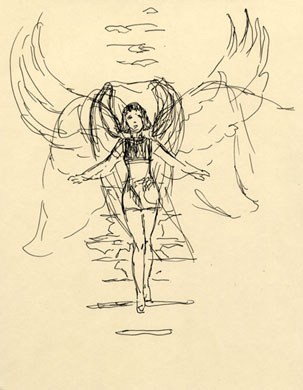 Lucifer #68 Sketch 1